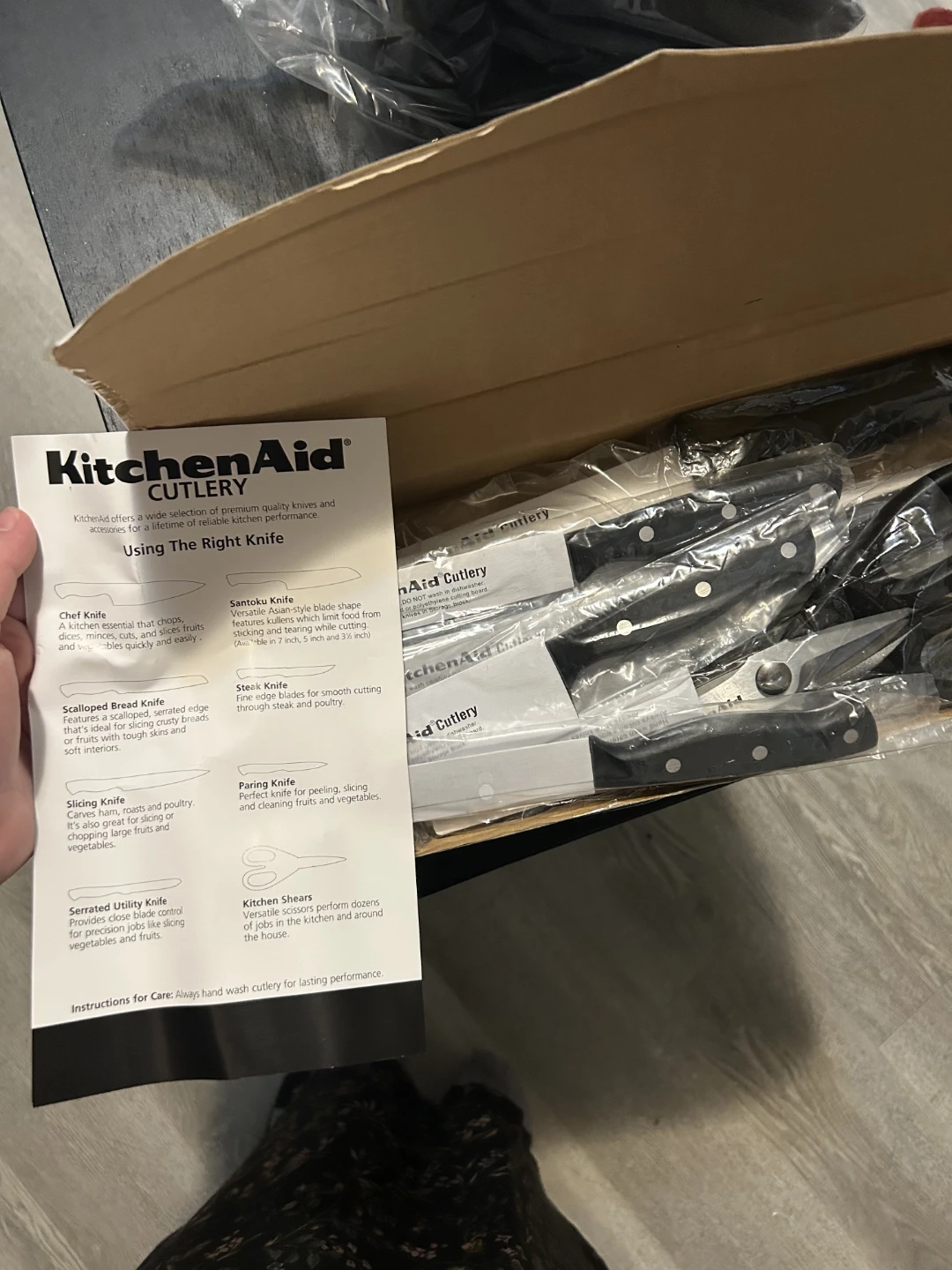 KitchenAid Cutlery Set with Block - photo 4