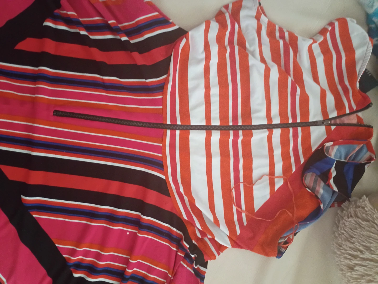 Womens Striped Maxi Dress - photo 2