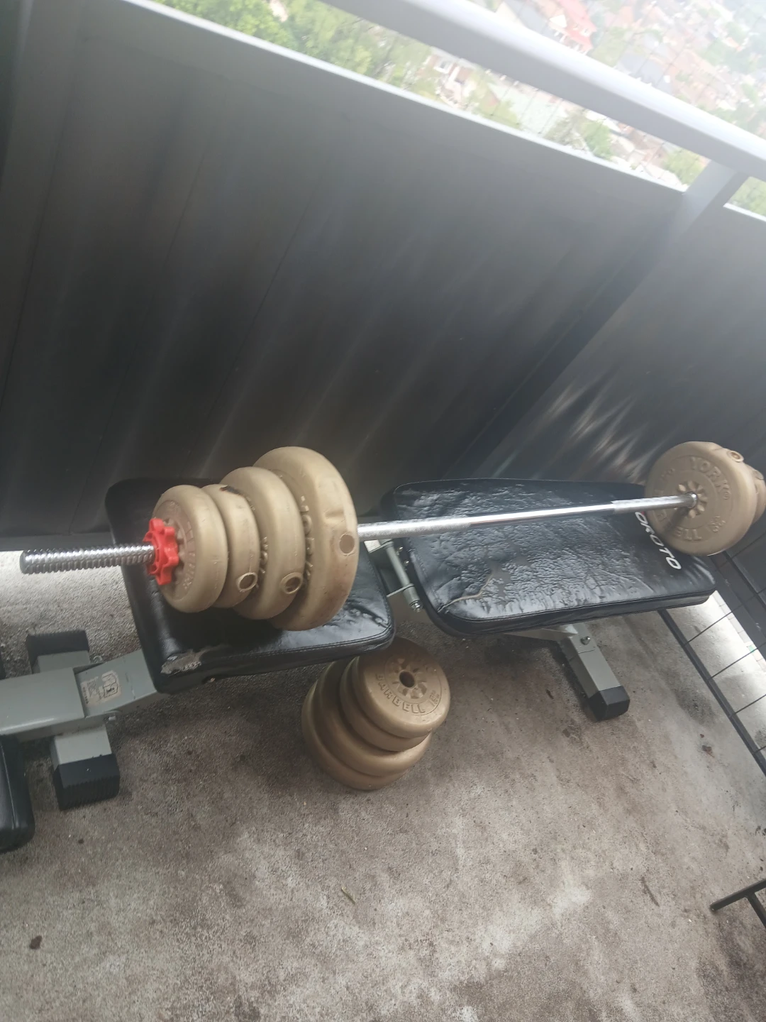 Barbell Bench with Weights - photo 3