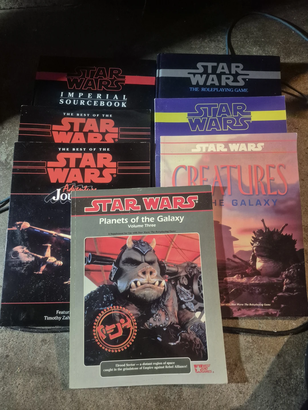 Star Wars Roleplaying Game Books