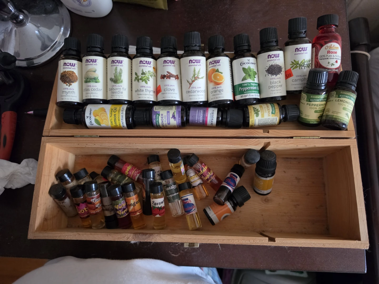 NOW Essential Oils Collection.