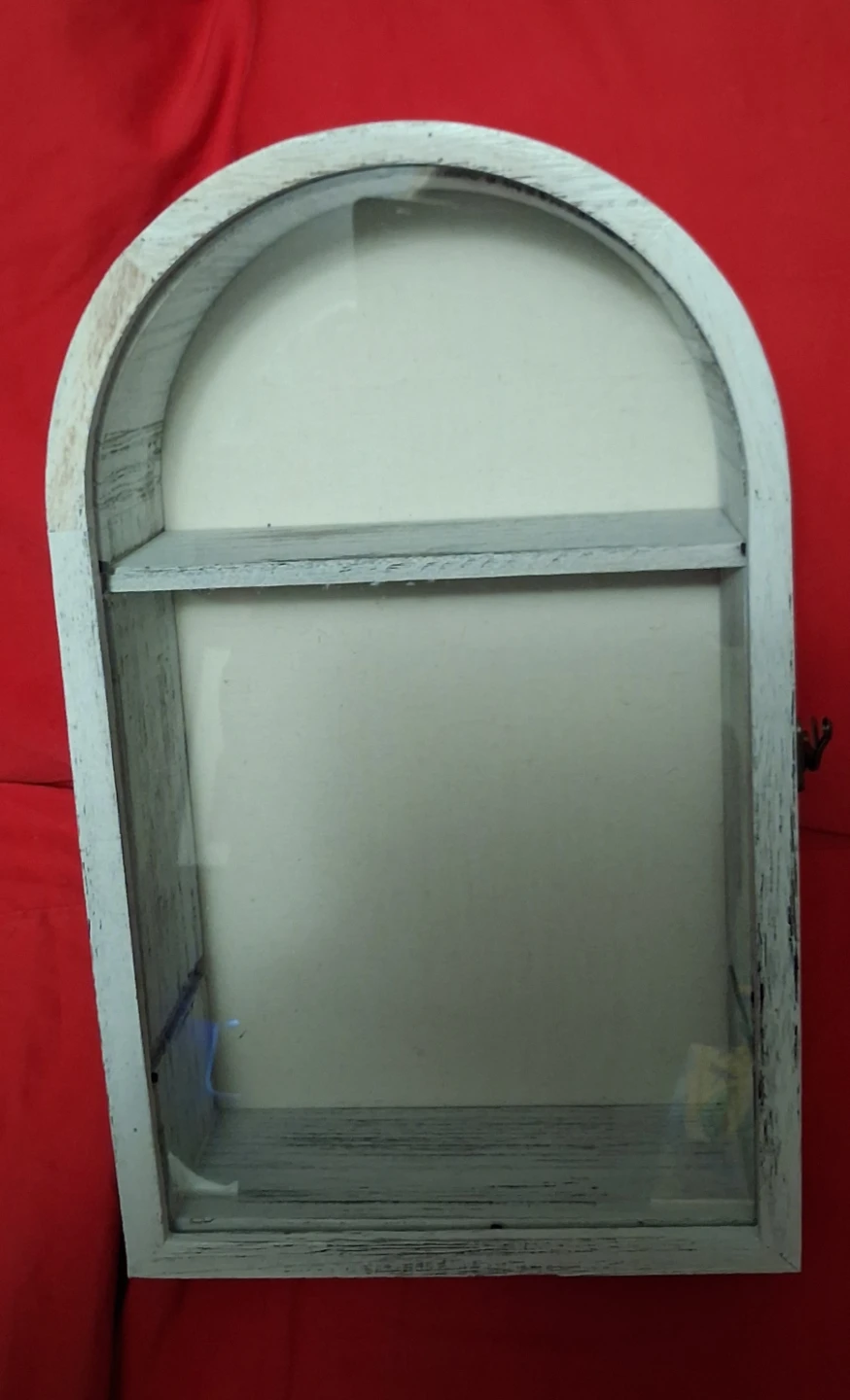 Shadow box with shelf - photo 3