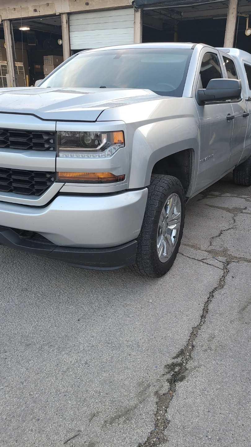Silver Chevrolet Silverado Truck - photo 4