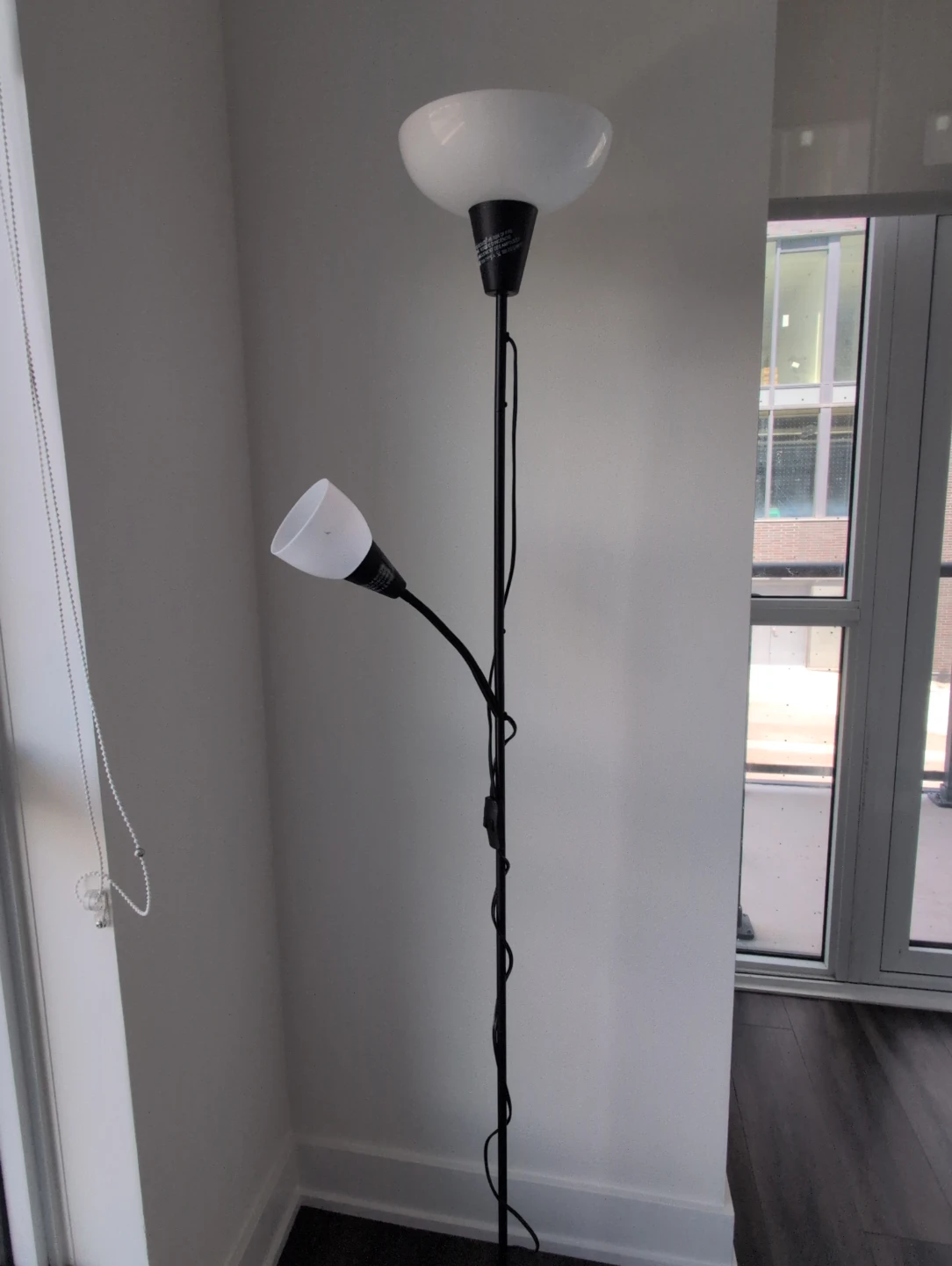 IKEA Floor Lamp with Reading Light - photo 2