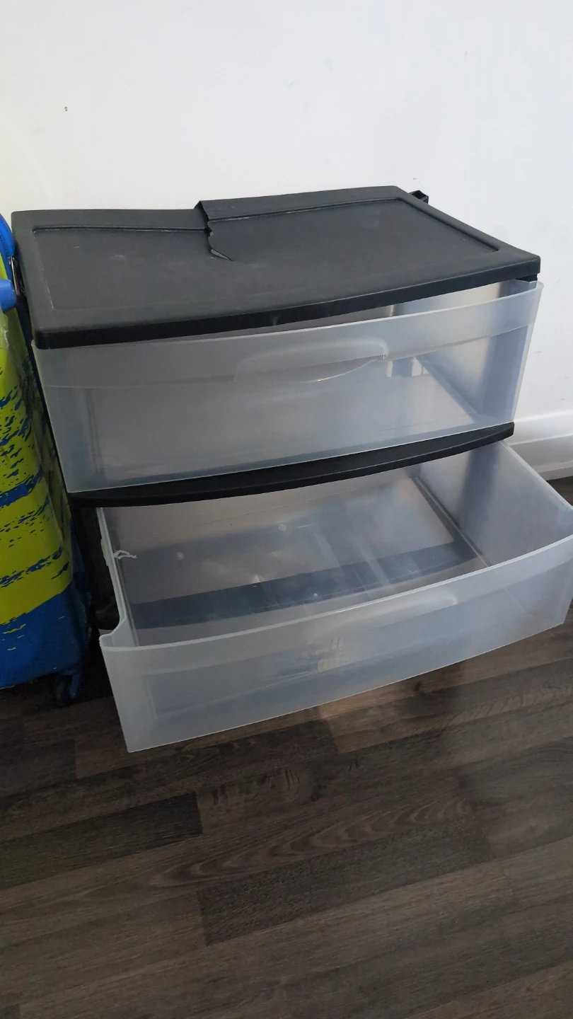 Plastic Drawer Storage Unit