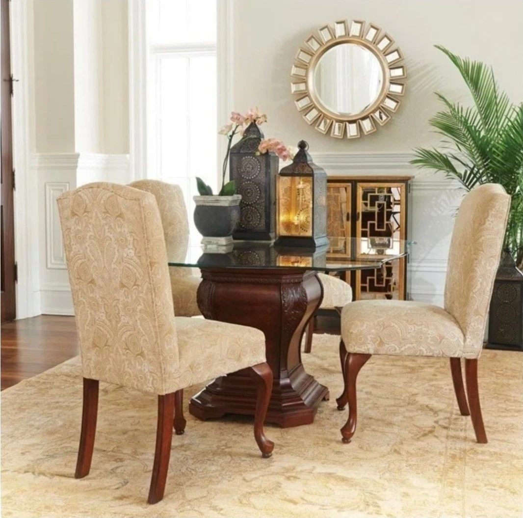 Bombay Company Hamilton Glass Top Dining Table - photo 4