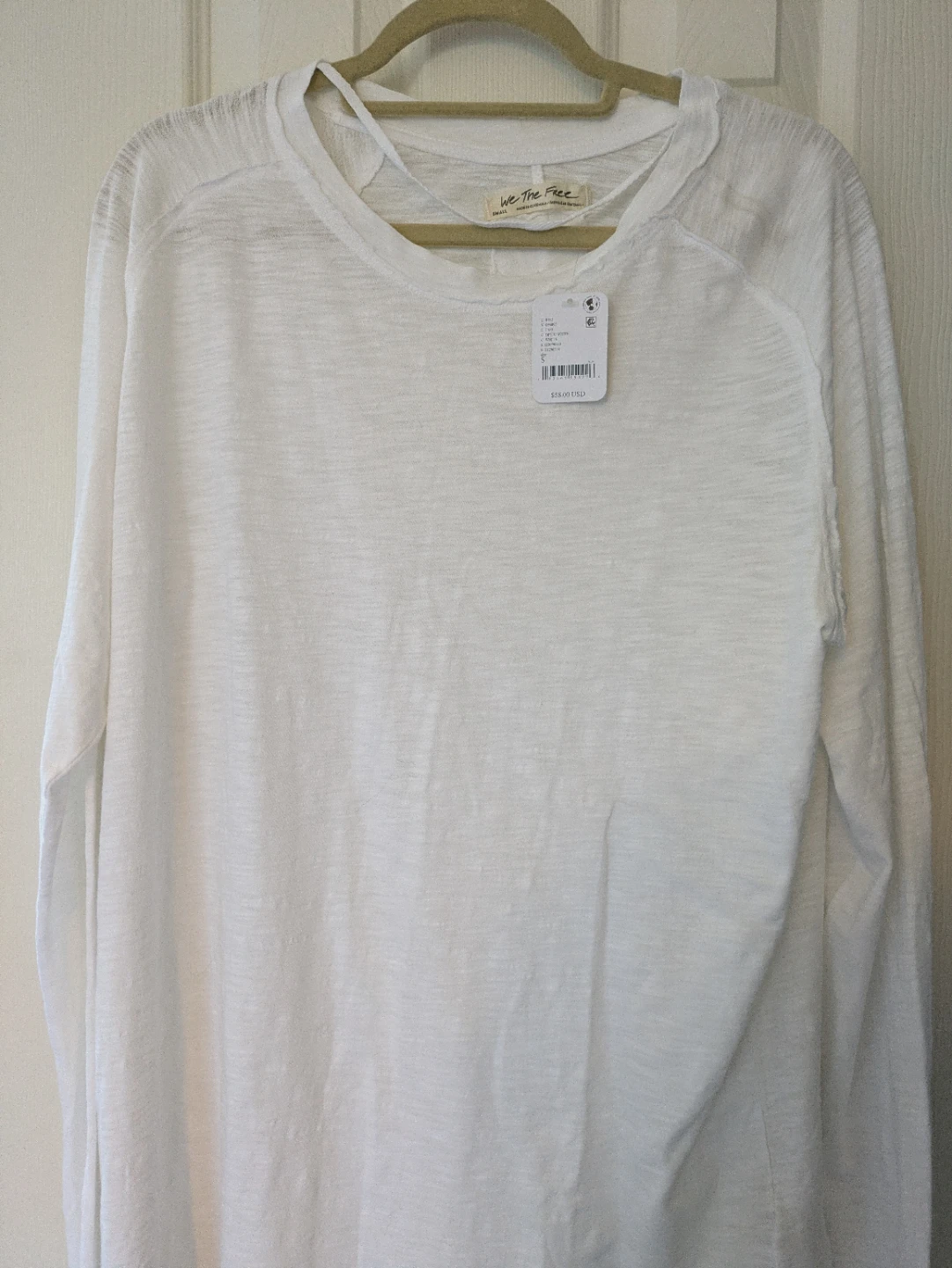 We The Free White Long Sleeve Shirt