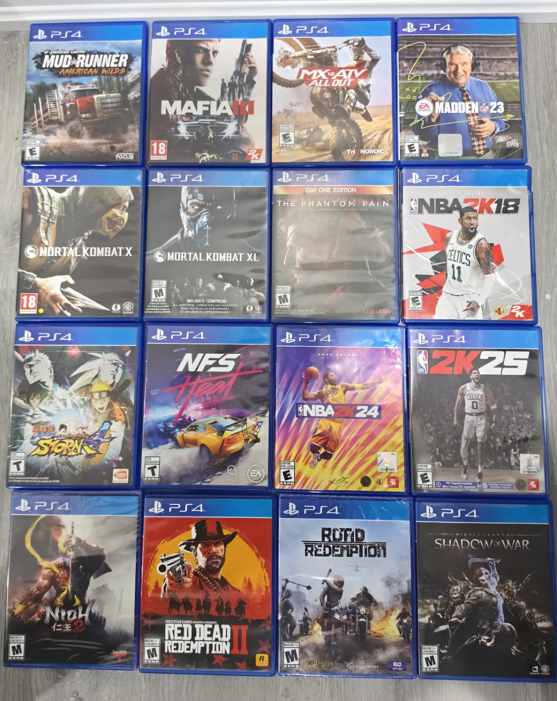 PS4 Video Game Bundle - Assorted Titles - photo 3
