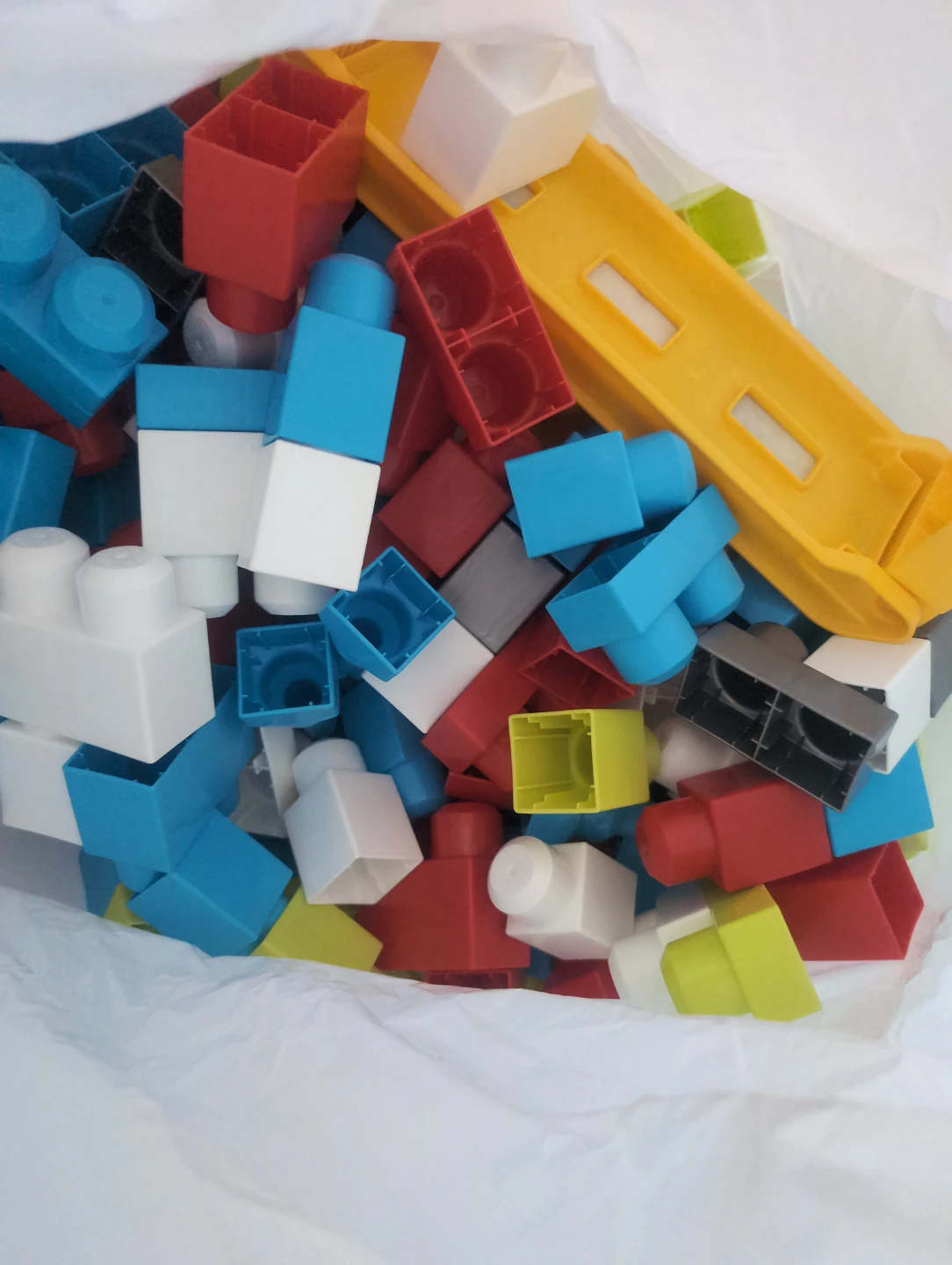 Assorted Building Blocks - Large Plastic Construction Toys