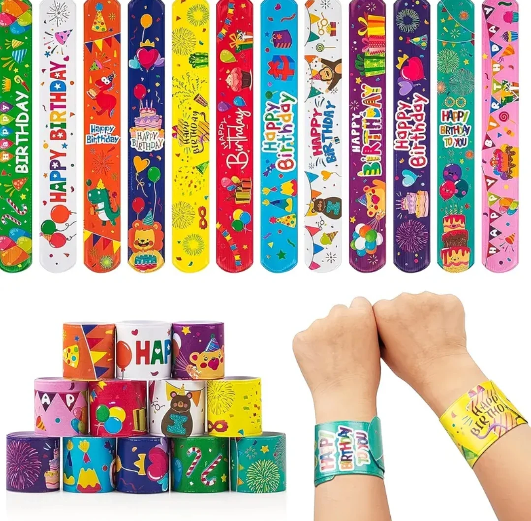 Party favors wristbands slap bracelets - photo 2