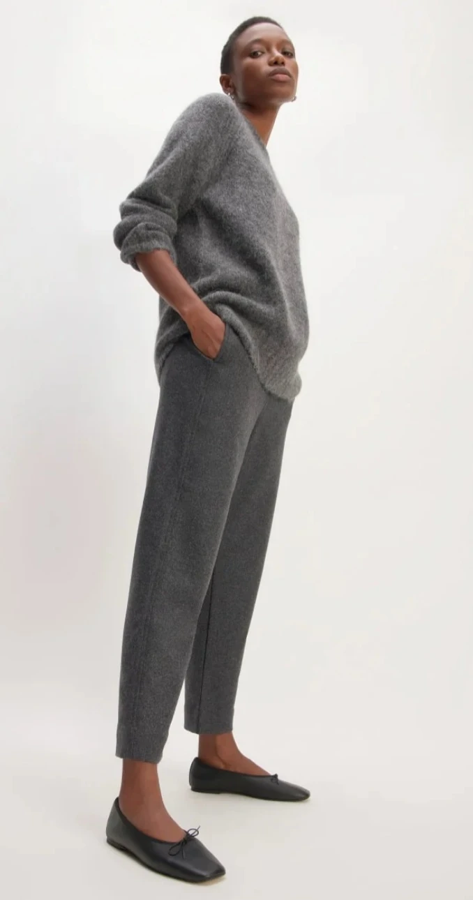 Brand new Women's Everlane The Dsy Black Ballet Flat Size 6,5