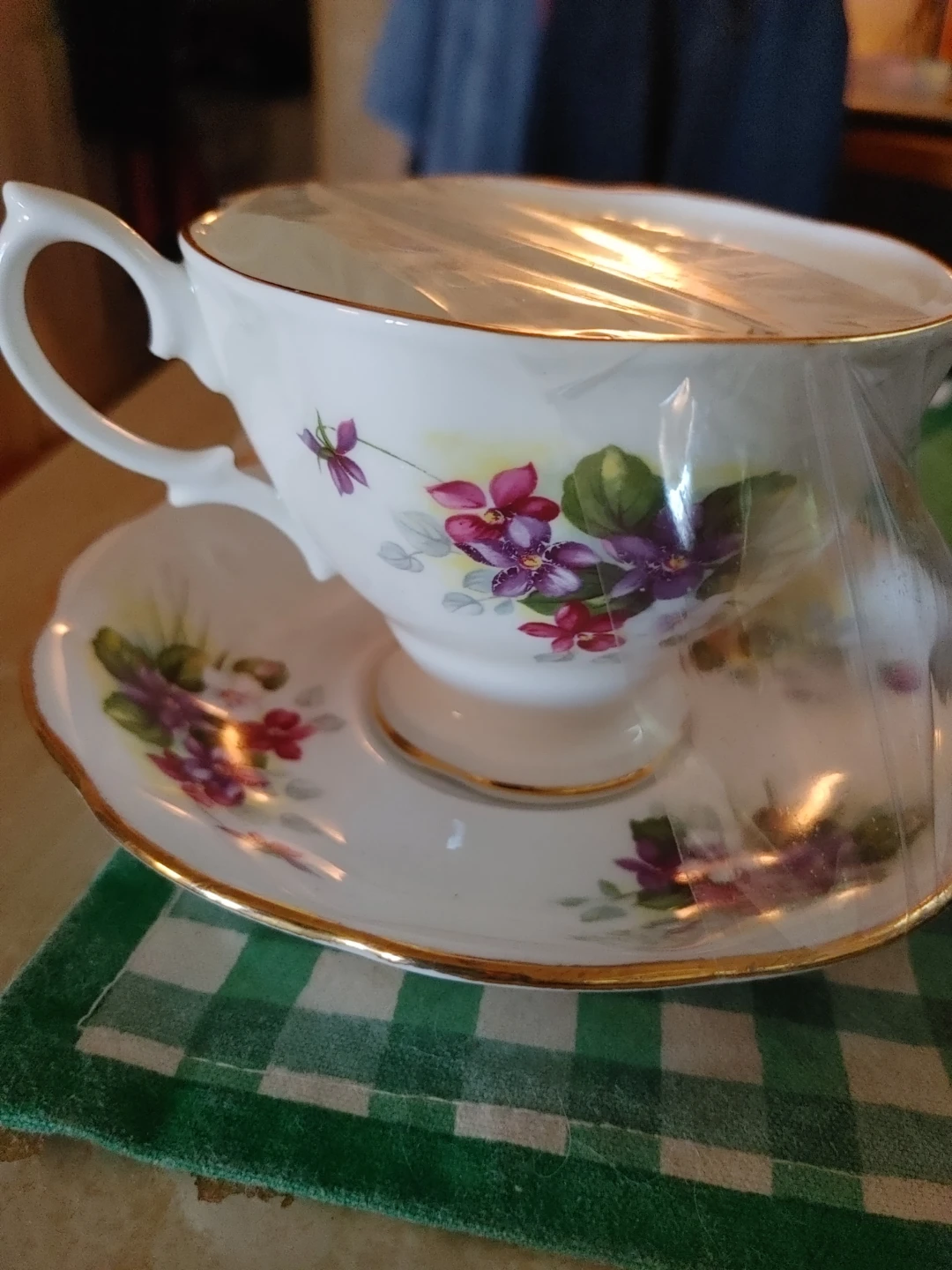 Royal Albert Bone China Teacup and Saucer Set