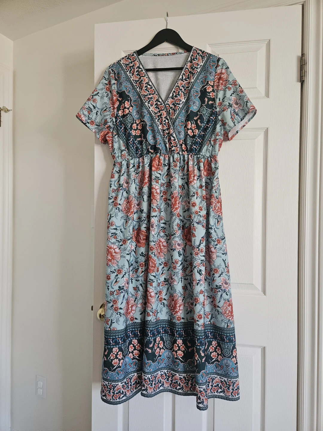 Floral Print Midi Dress