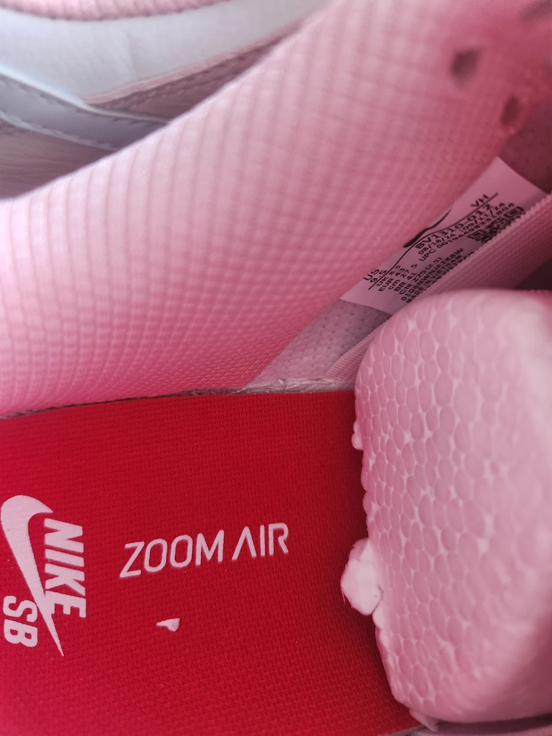 Nike SB Dunk Low Pink White Sneakers - photo 5