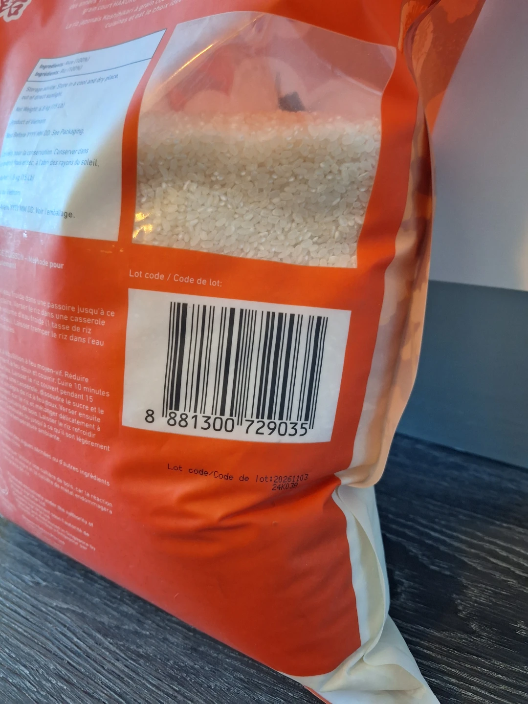 Hakuro Premium Sushi Rice 6.8 kg - photo 3