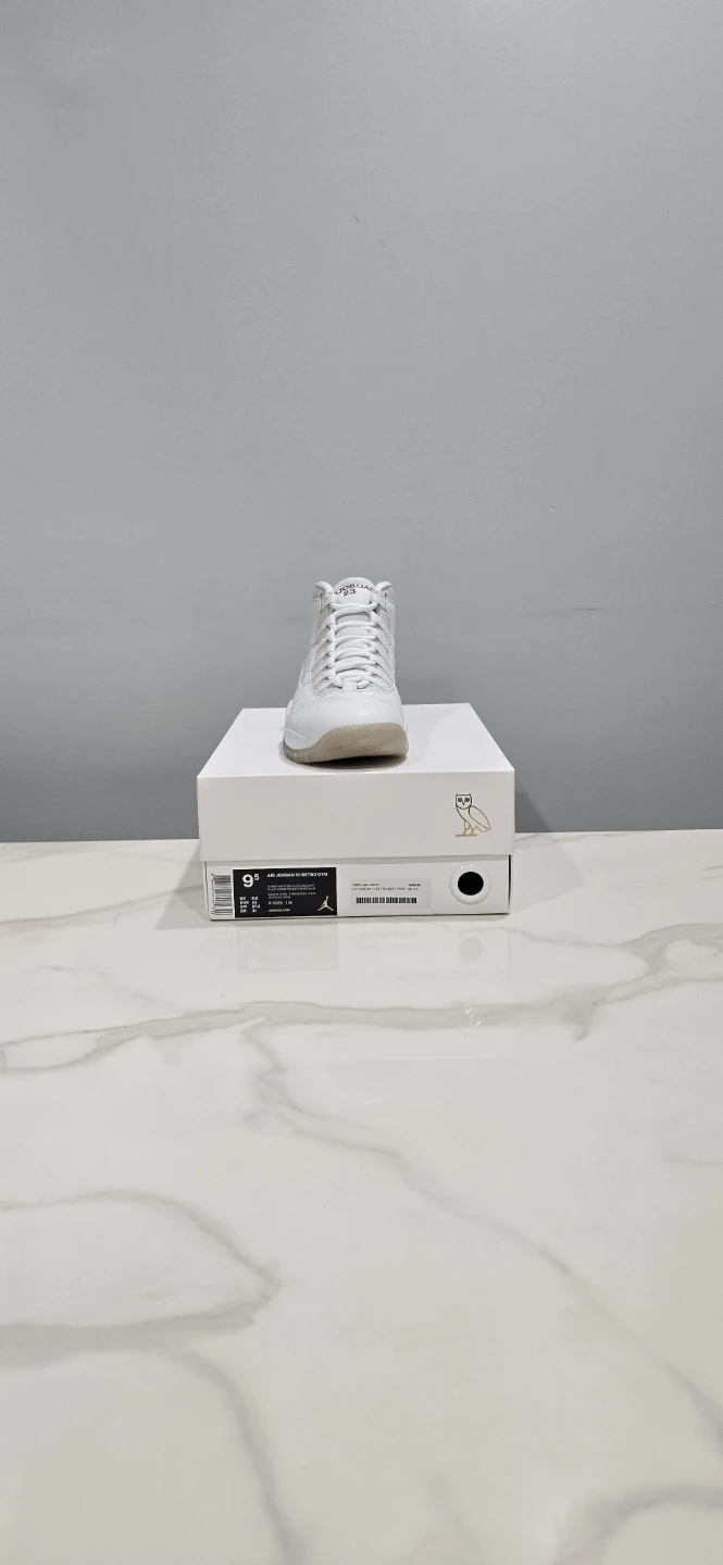 Air Jordan 10 White OVO size 9.5 - photo 4