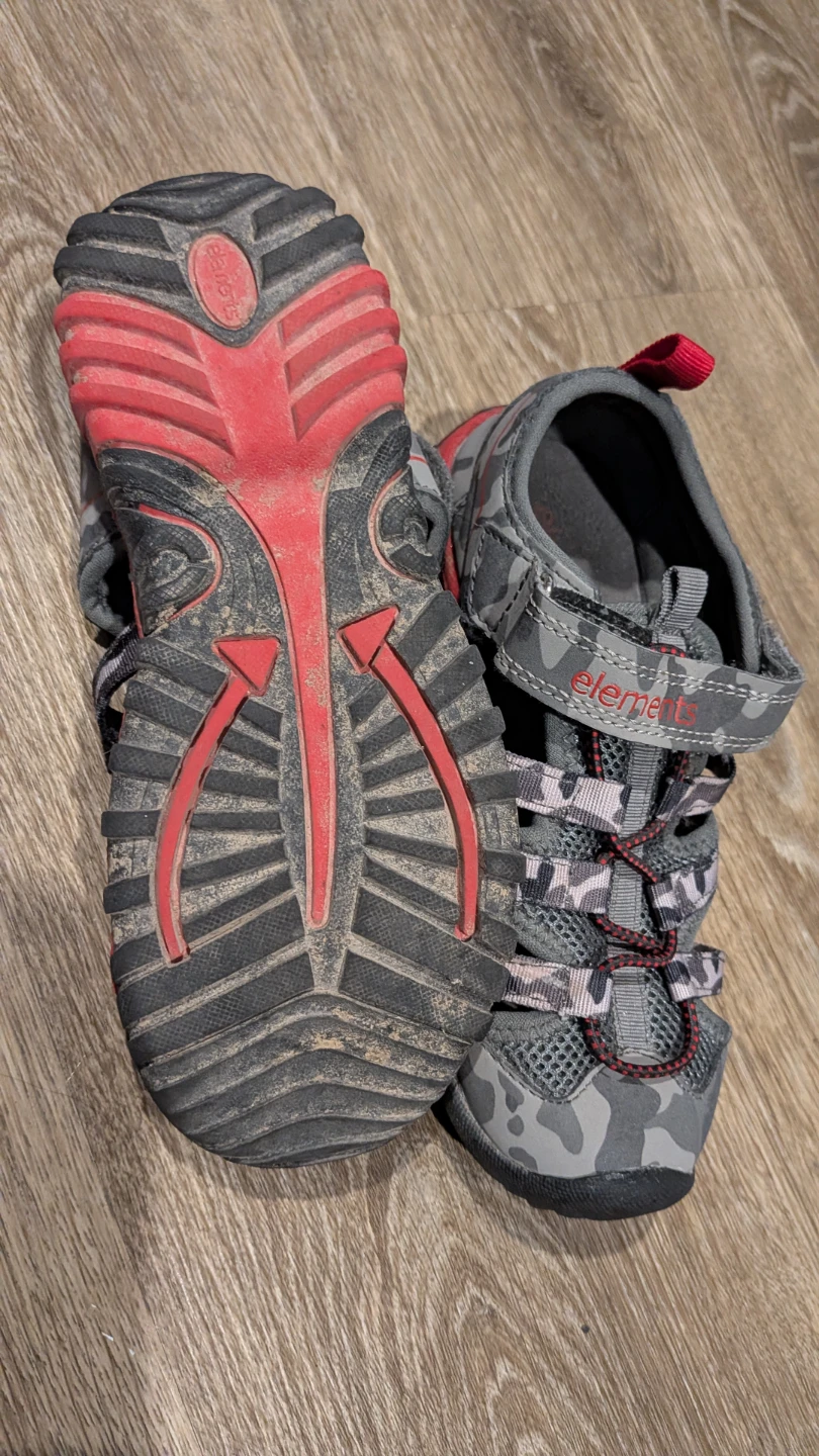 Elements Kids Camo Water Sandals Size 1 ⚽ - photo 2