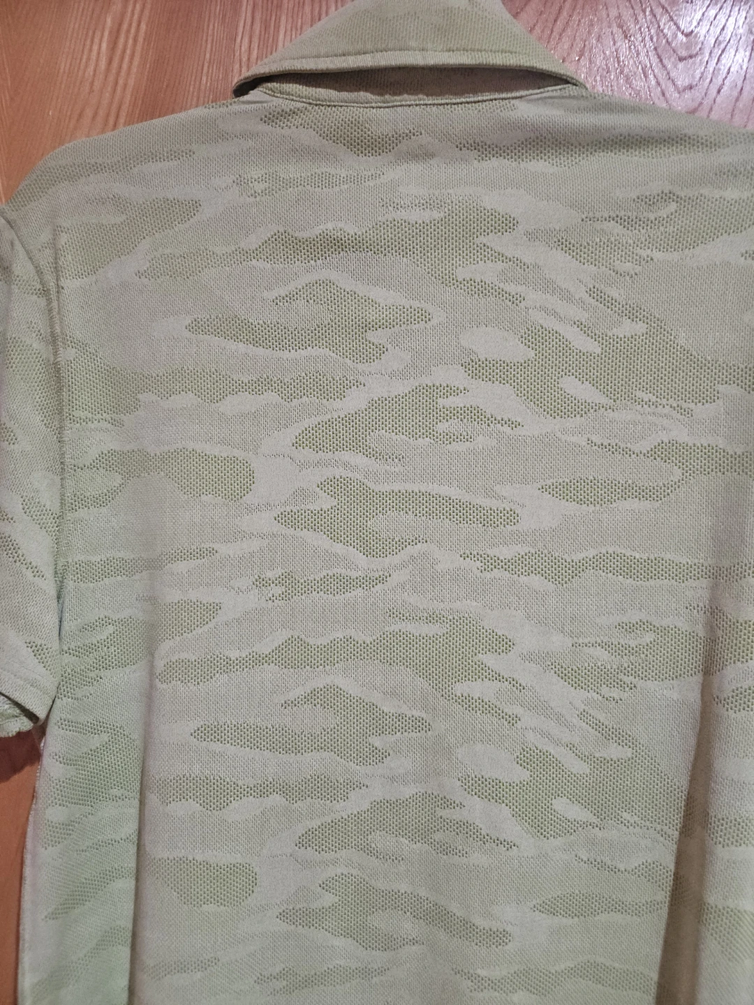 DSG Movement Jacquard Polo Shirt - Mens Small - Pale Neon Green - photo 3