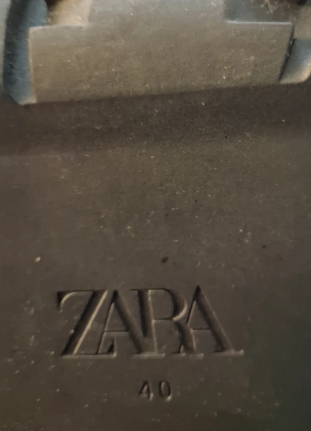 ZARA Black Patent Chunky Heel Boots Size 40 - photo 5