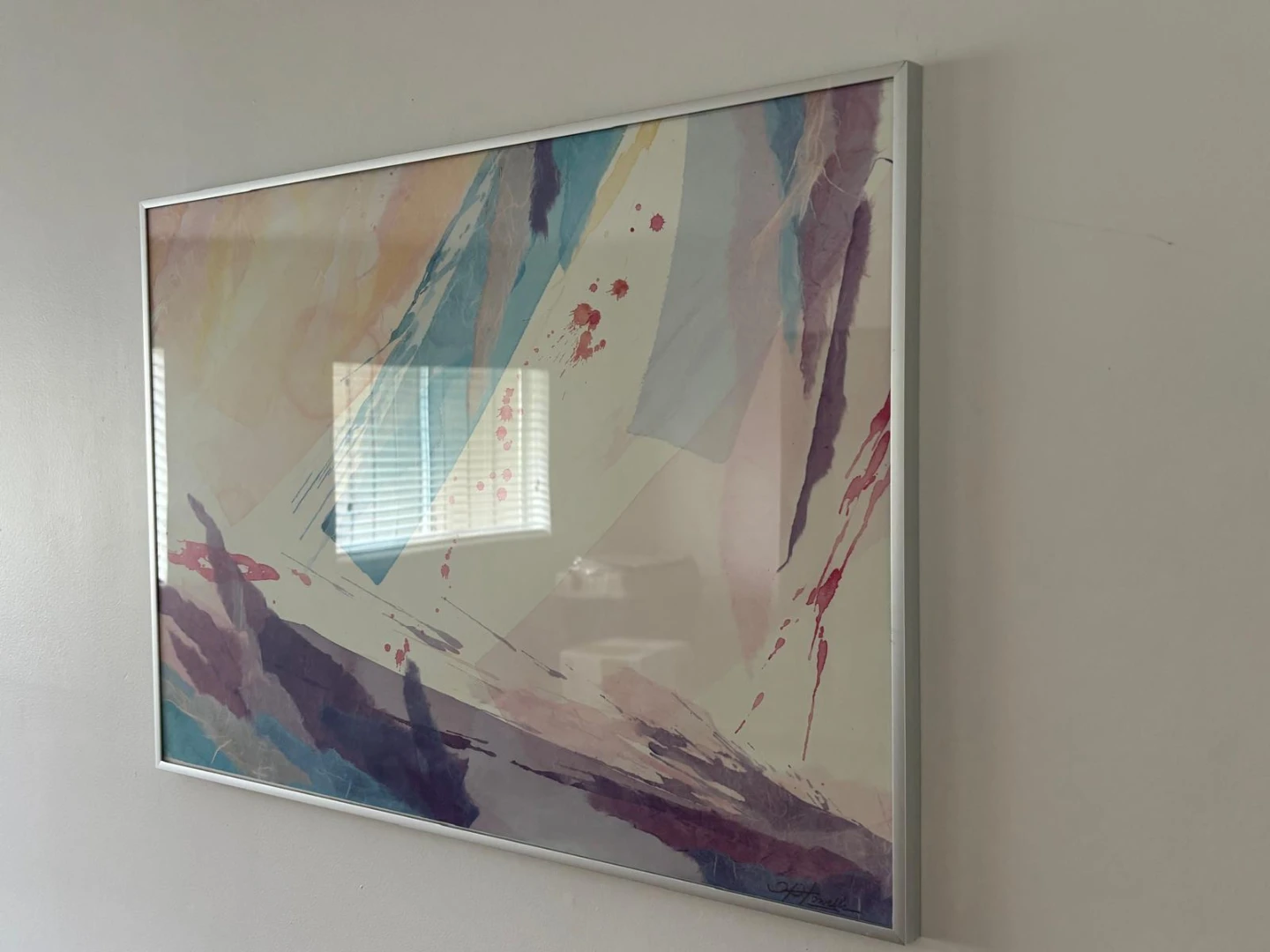 Framed Abstract Art Print