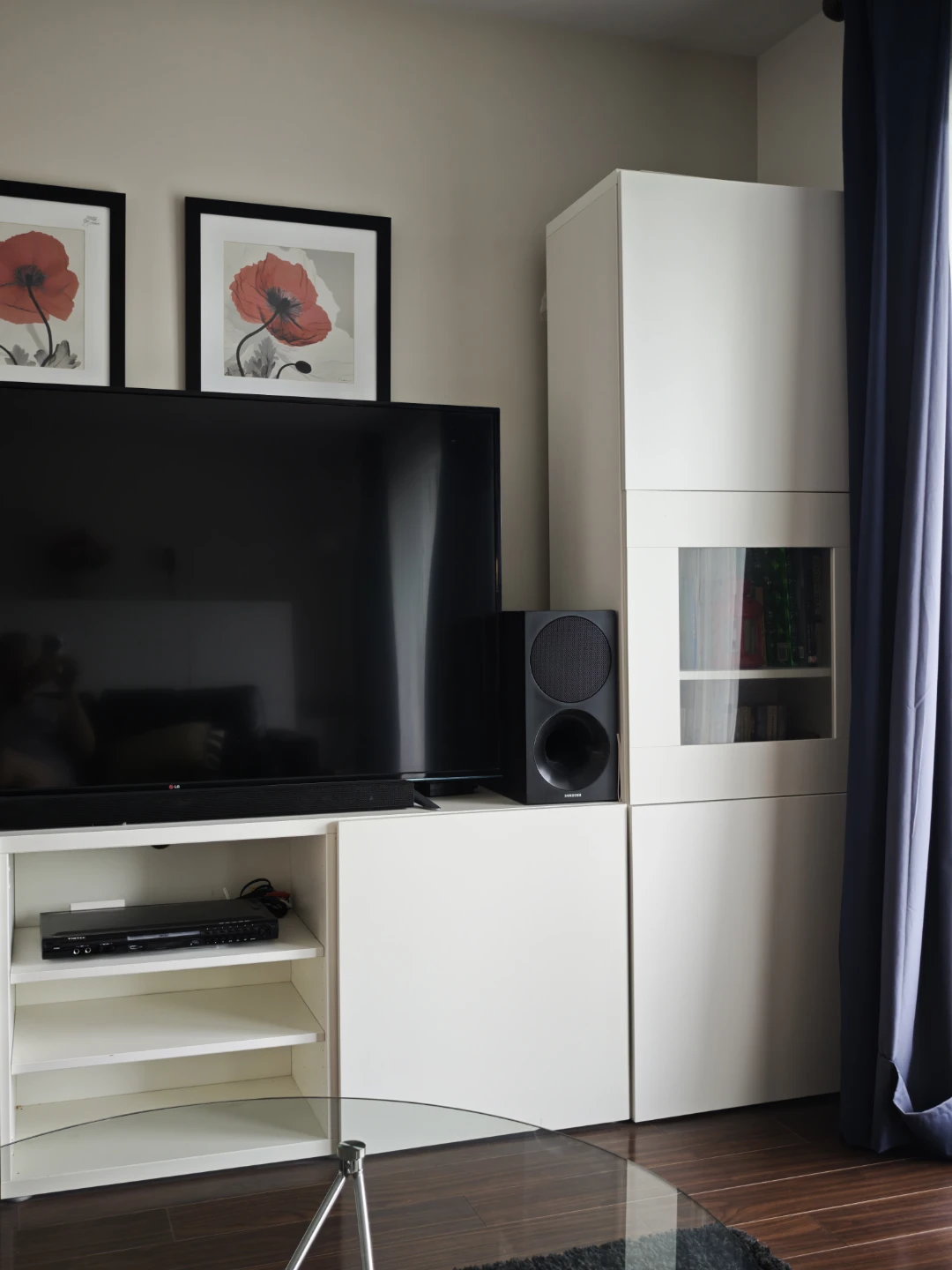 Moving Sale - White IKEA Combination Storage Cabinet - photo 3