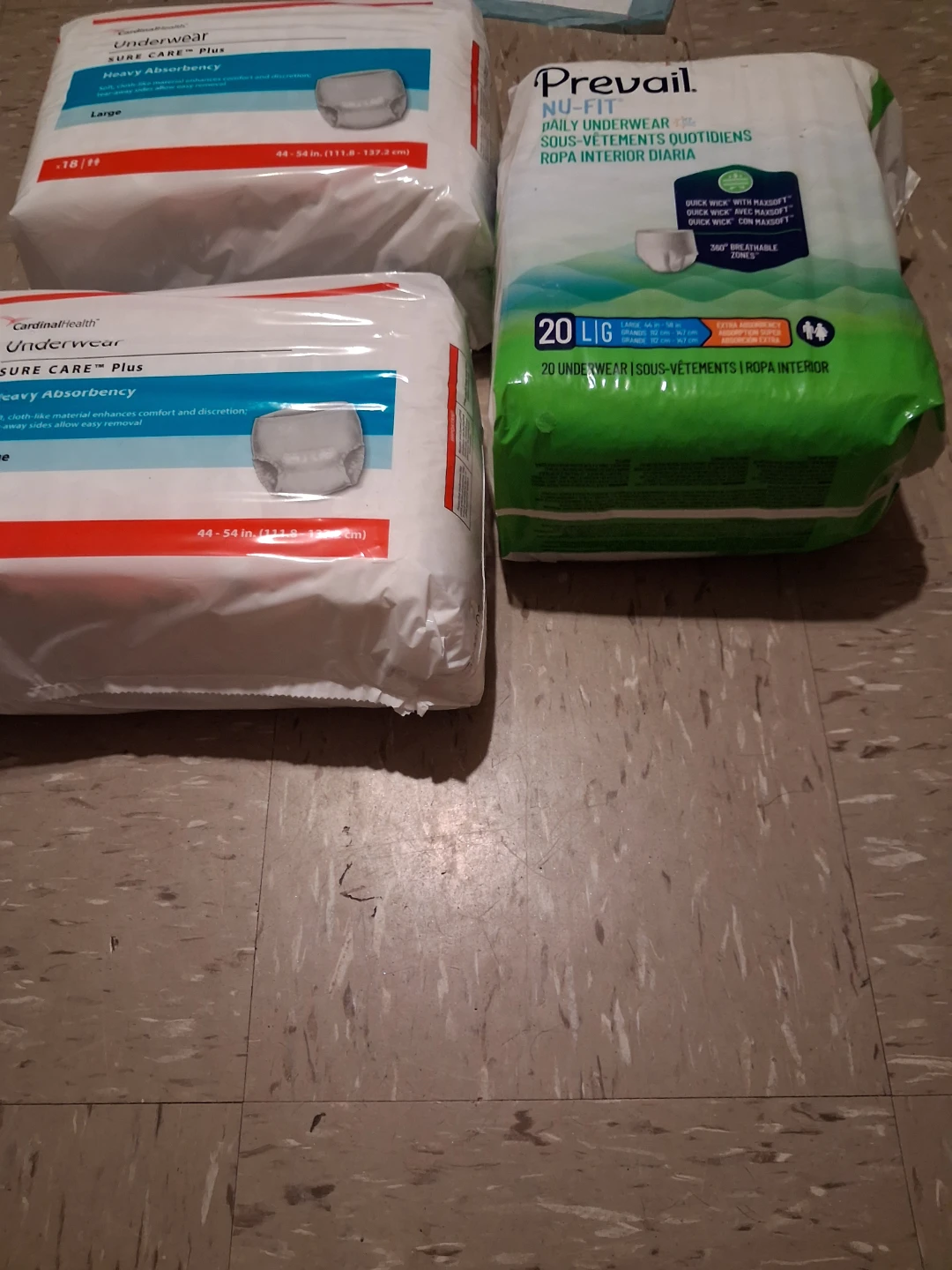 Disposable underwear