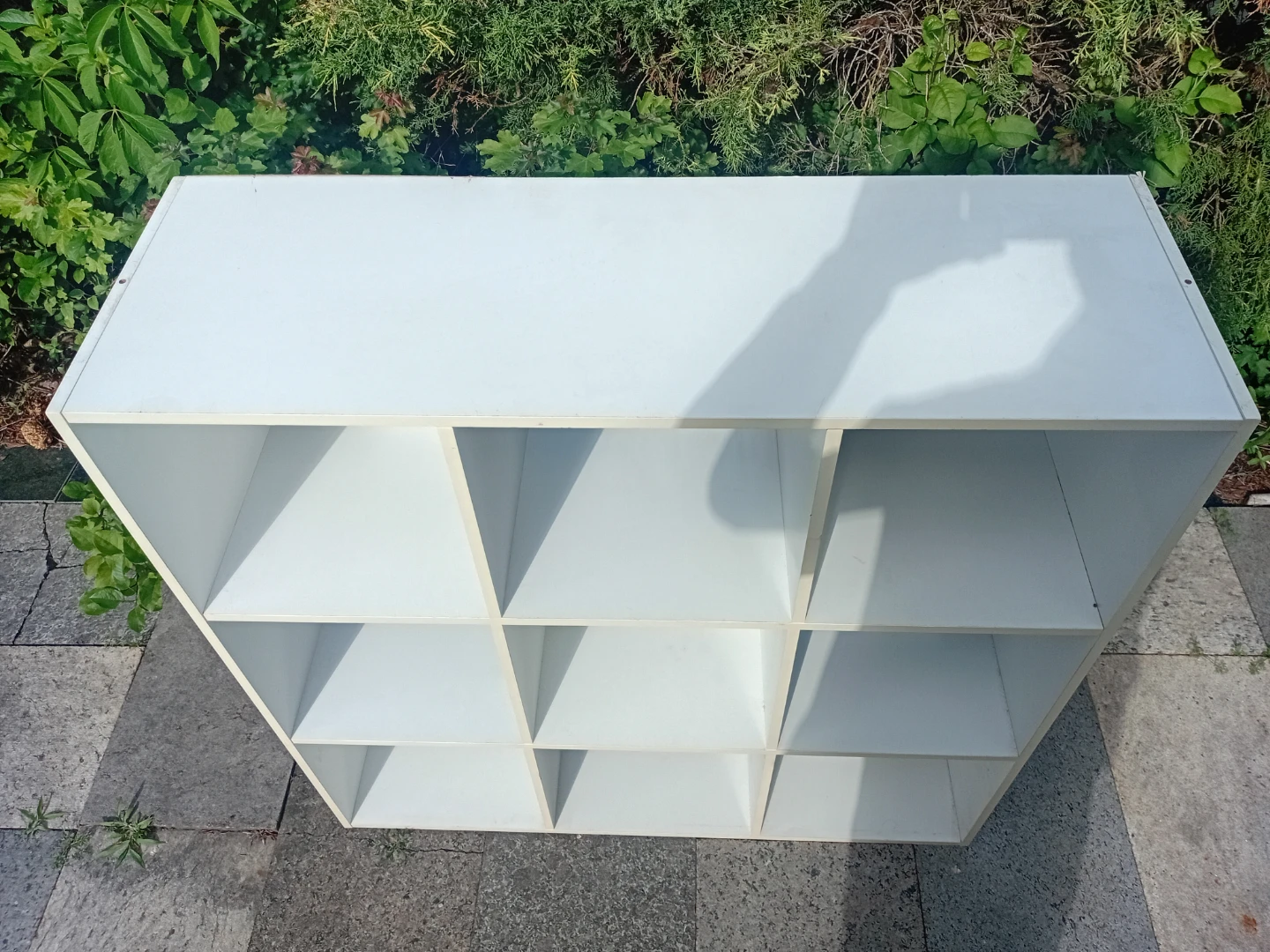 White 9-Cube Storage Shelf Unit - photo 5