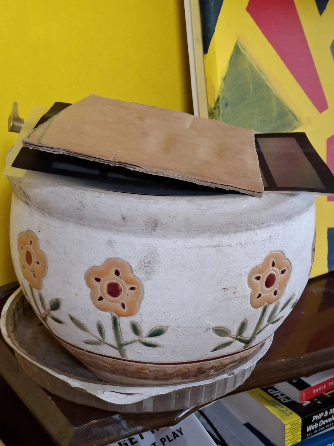 Floral Ceramic Planter Pot