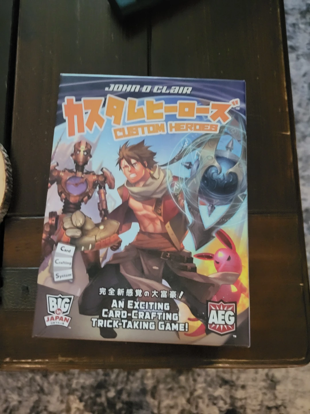Custom Heroes Card Game by AEG