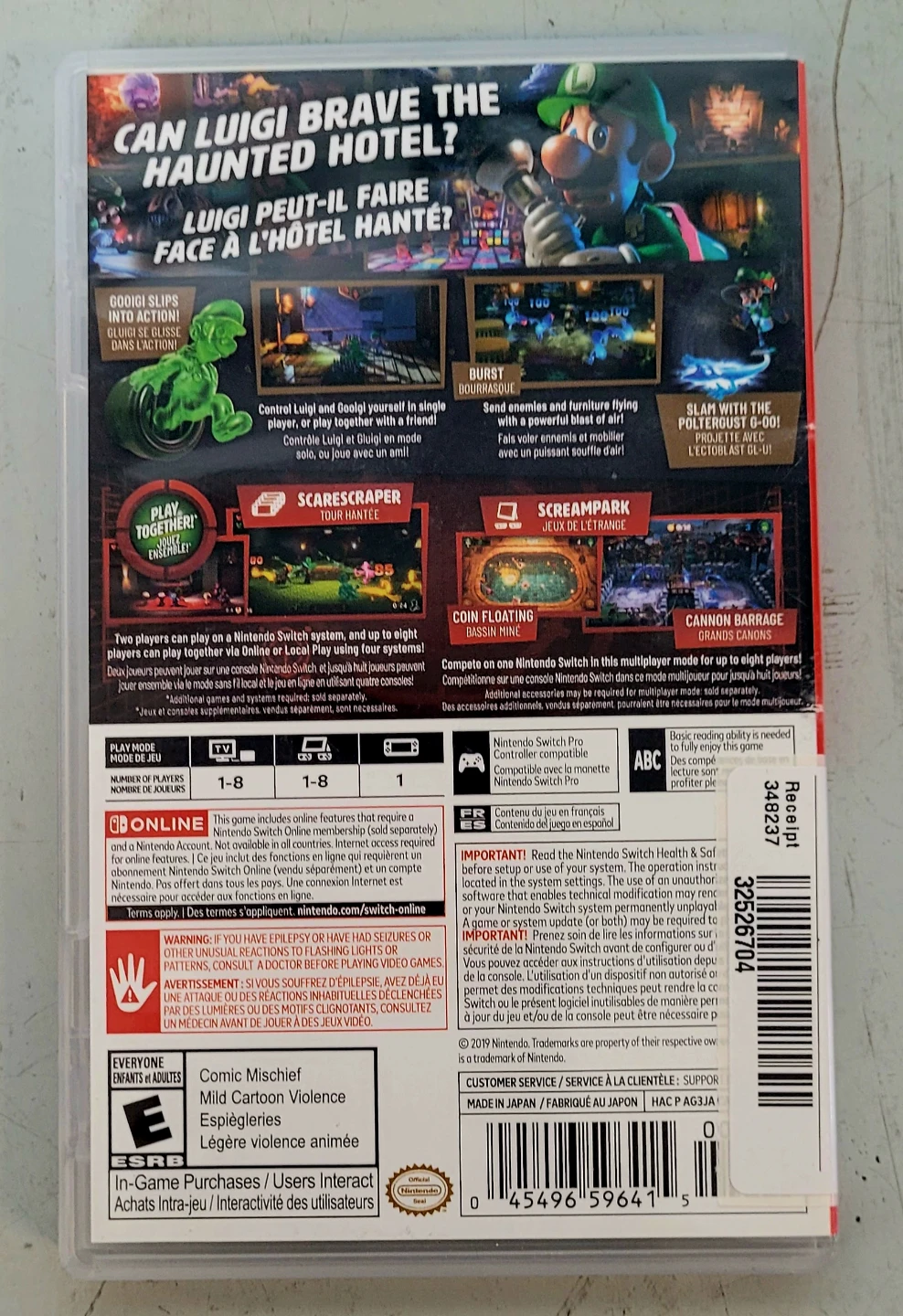 Nintendo Switch Luigi's Mansion 3 (32526704) - photo 2