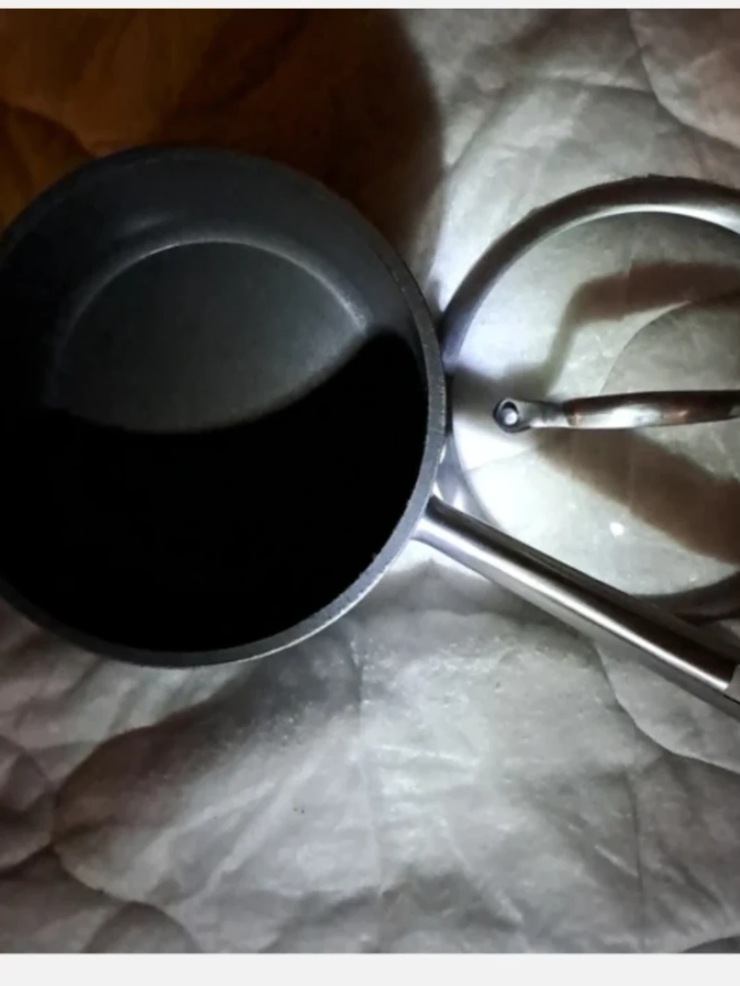 ANOLON 2.5 Quart Non-stick Big Saucepan Pot, gray - photo 3