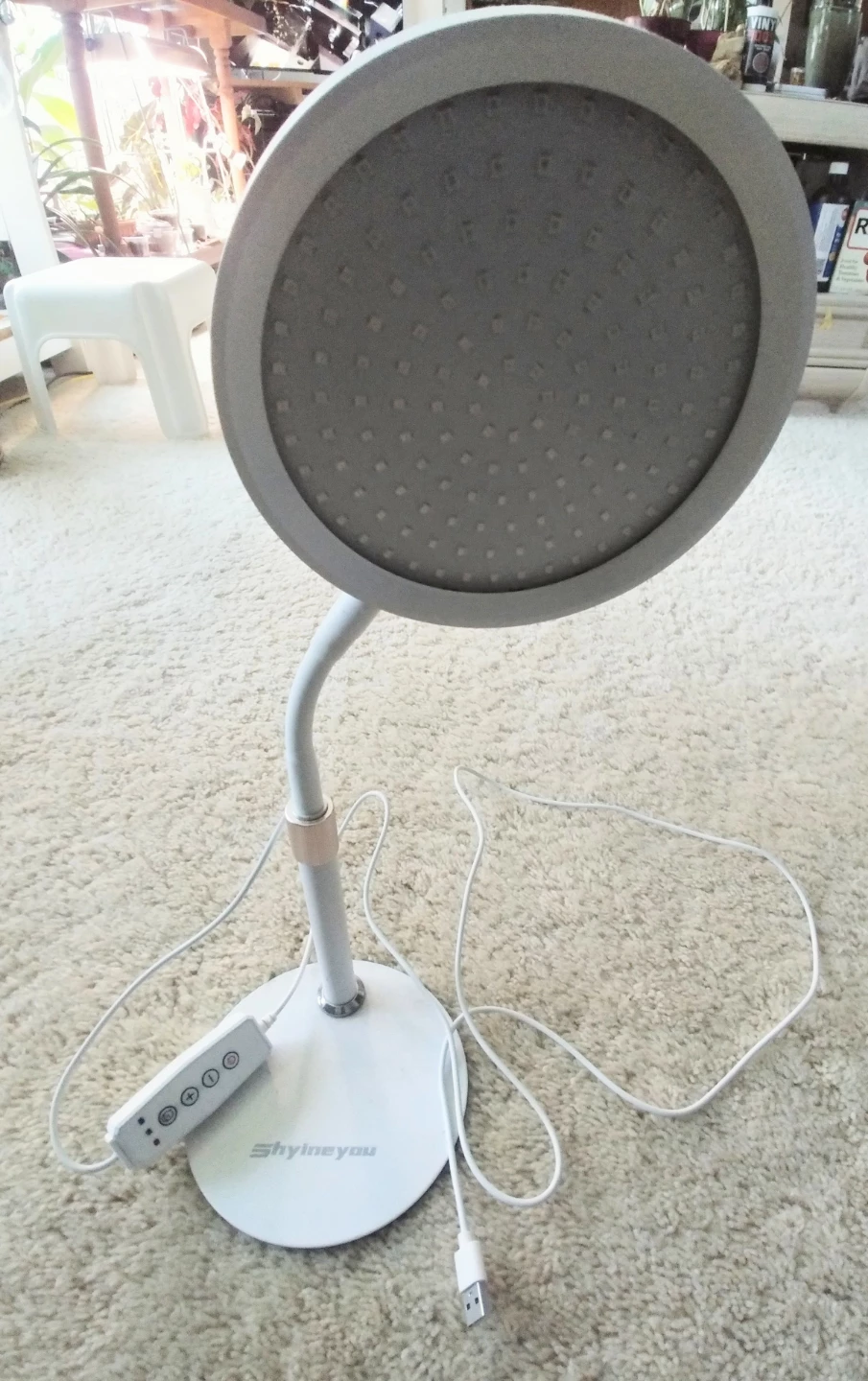 Shyineyou USB Red Light Therapy Lamp