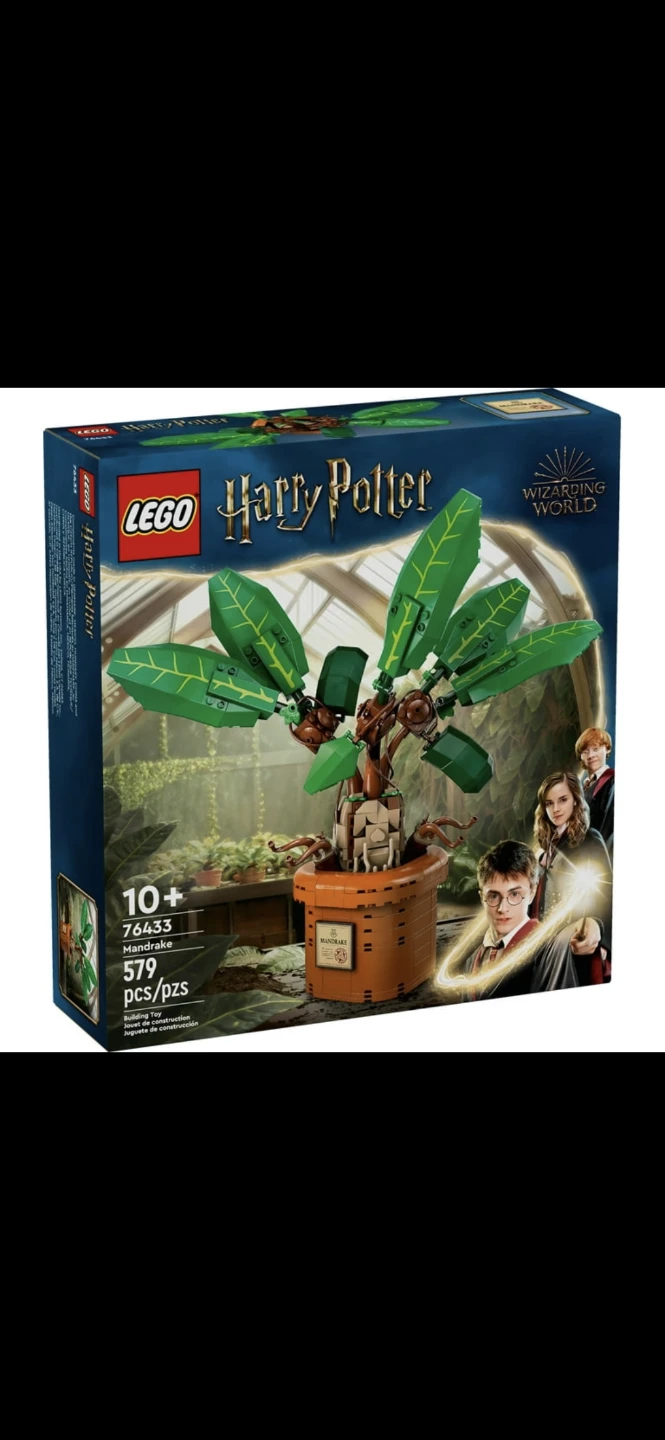New Retied LEGO Harry Potter 76433 Mandrake Building set - photo 2