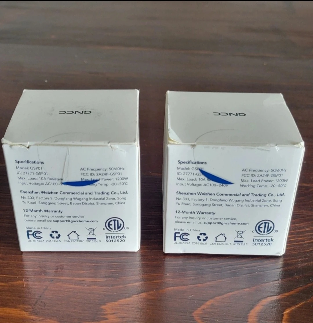 ⚽ BNIB 2 GNCC Smart Plugs SP01 - photo 3
