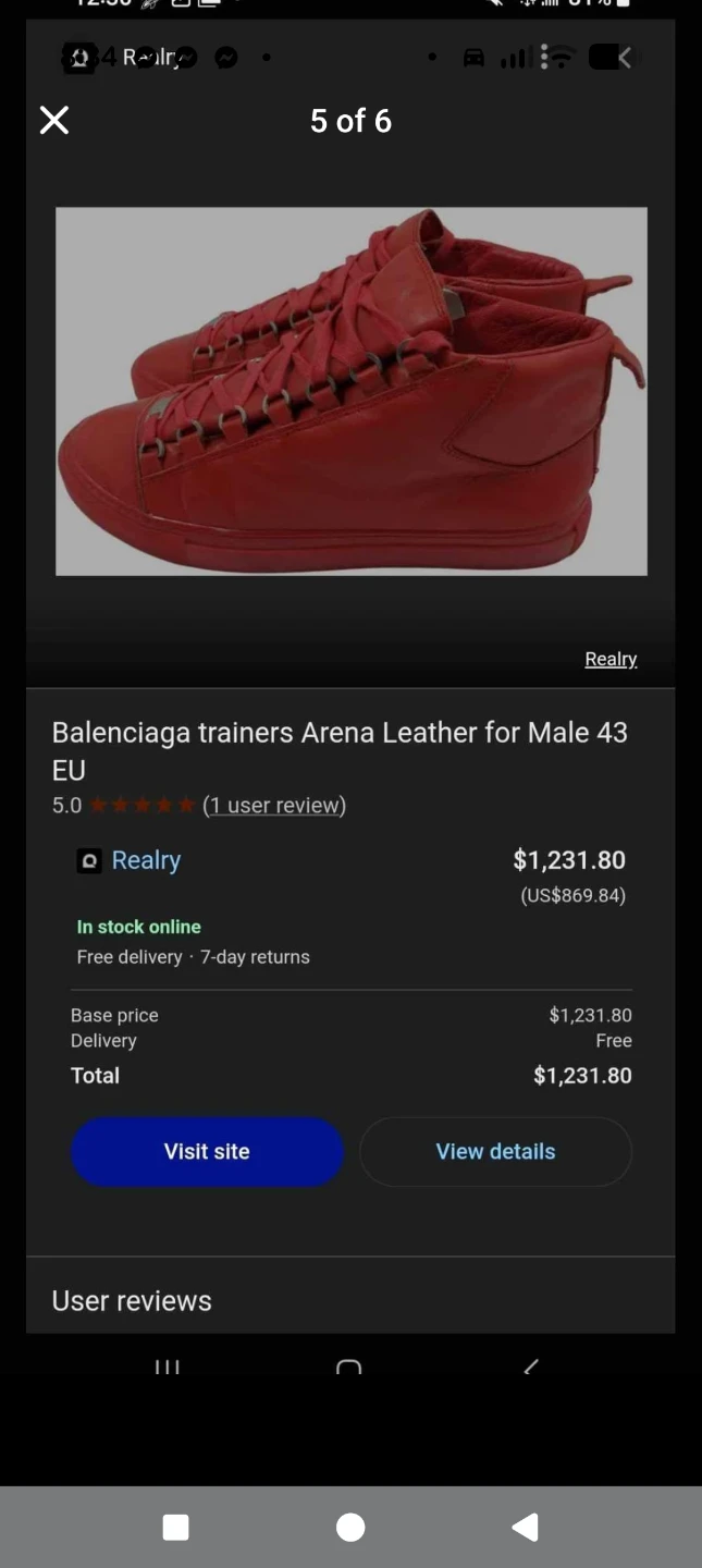 Balenciaga Arena Leather low tops - photo 3