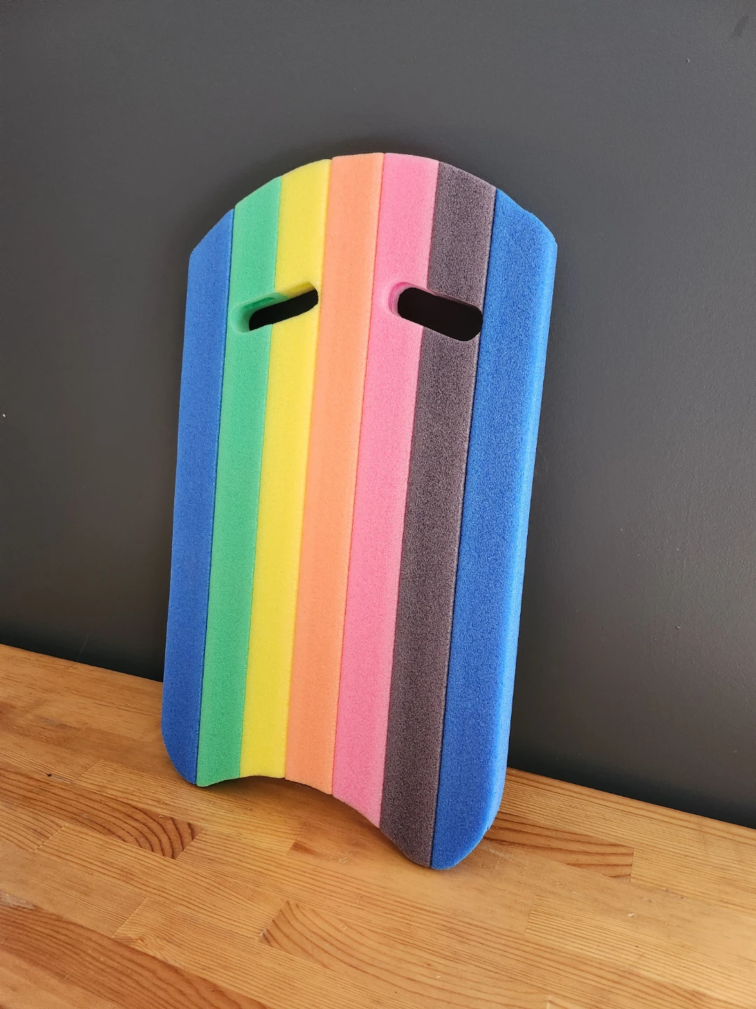 Kids Rainbow Foam Swim Kickboard with Dual Handles