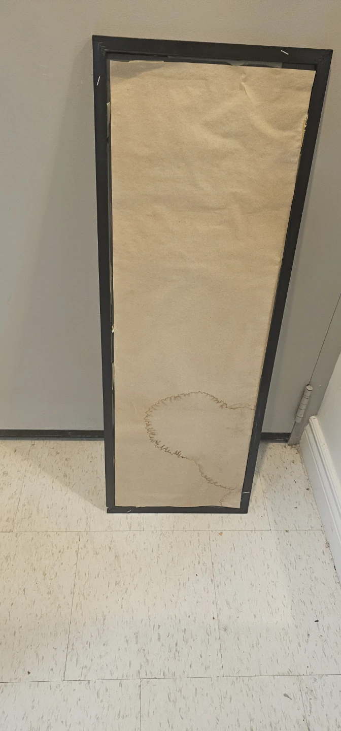 Full Length Mirror with Black Frame - photo 2