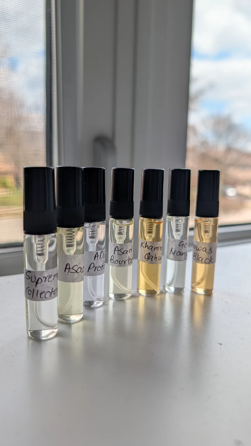Summer Scent Menu - 2ml & 5ml Decants Available