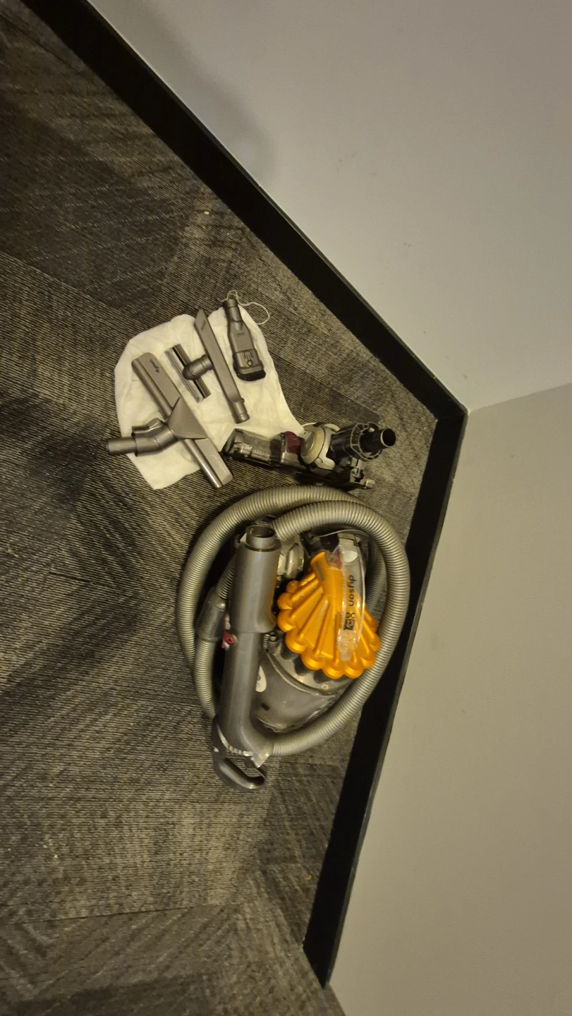 Dyson DC23 Stowaway Canister Vacuum + Attachments