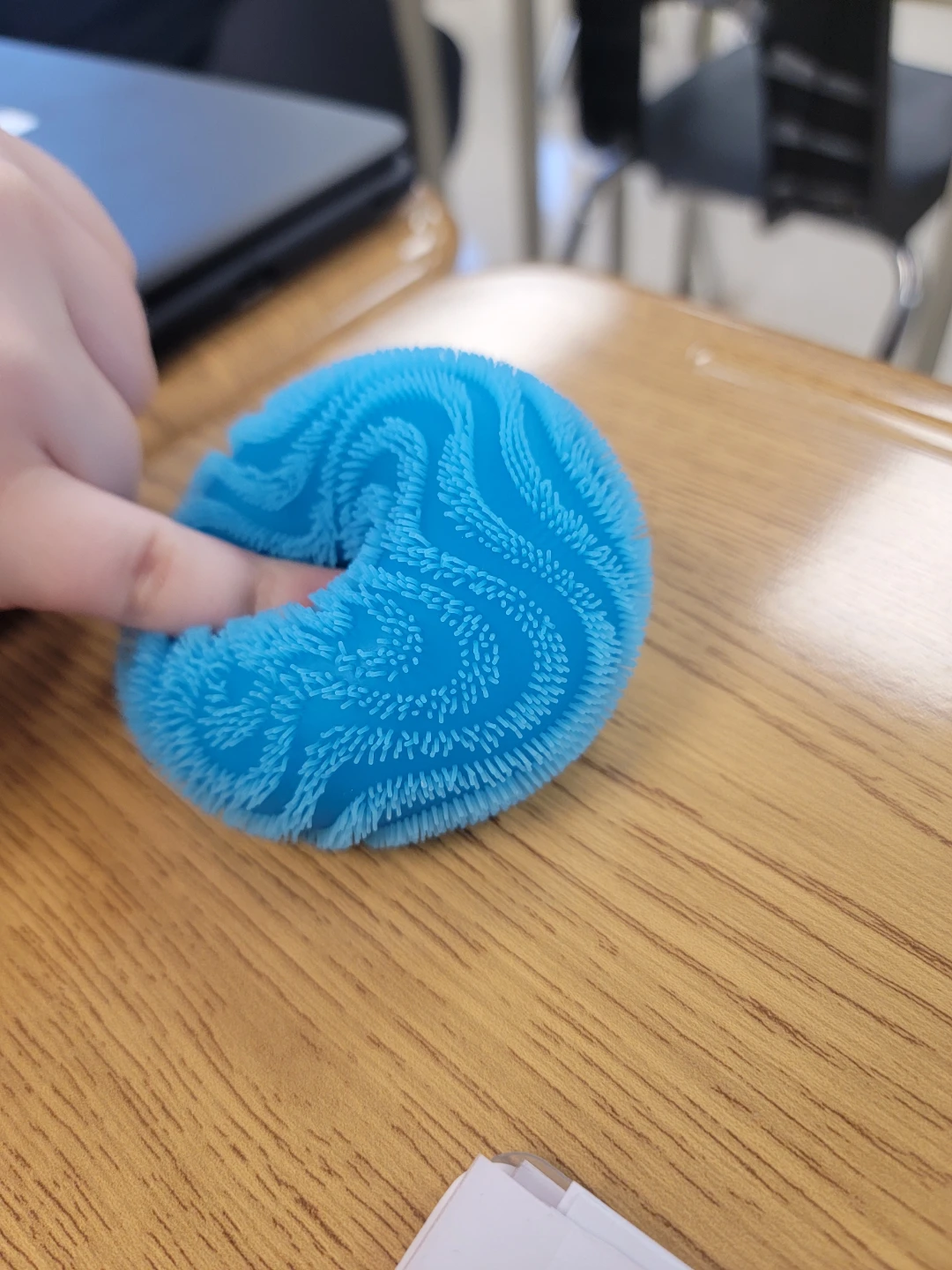 Blue Nee Doh Squishy Ball Toy - photo 3