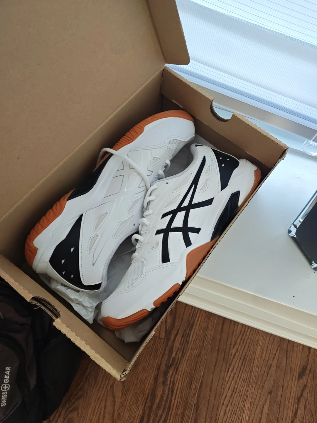 Asics Gel-Rocket 11 Men's White/Pure Silver Shoes - photo 2