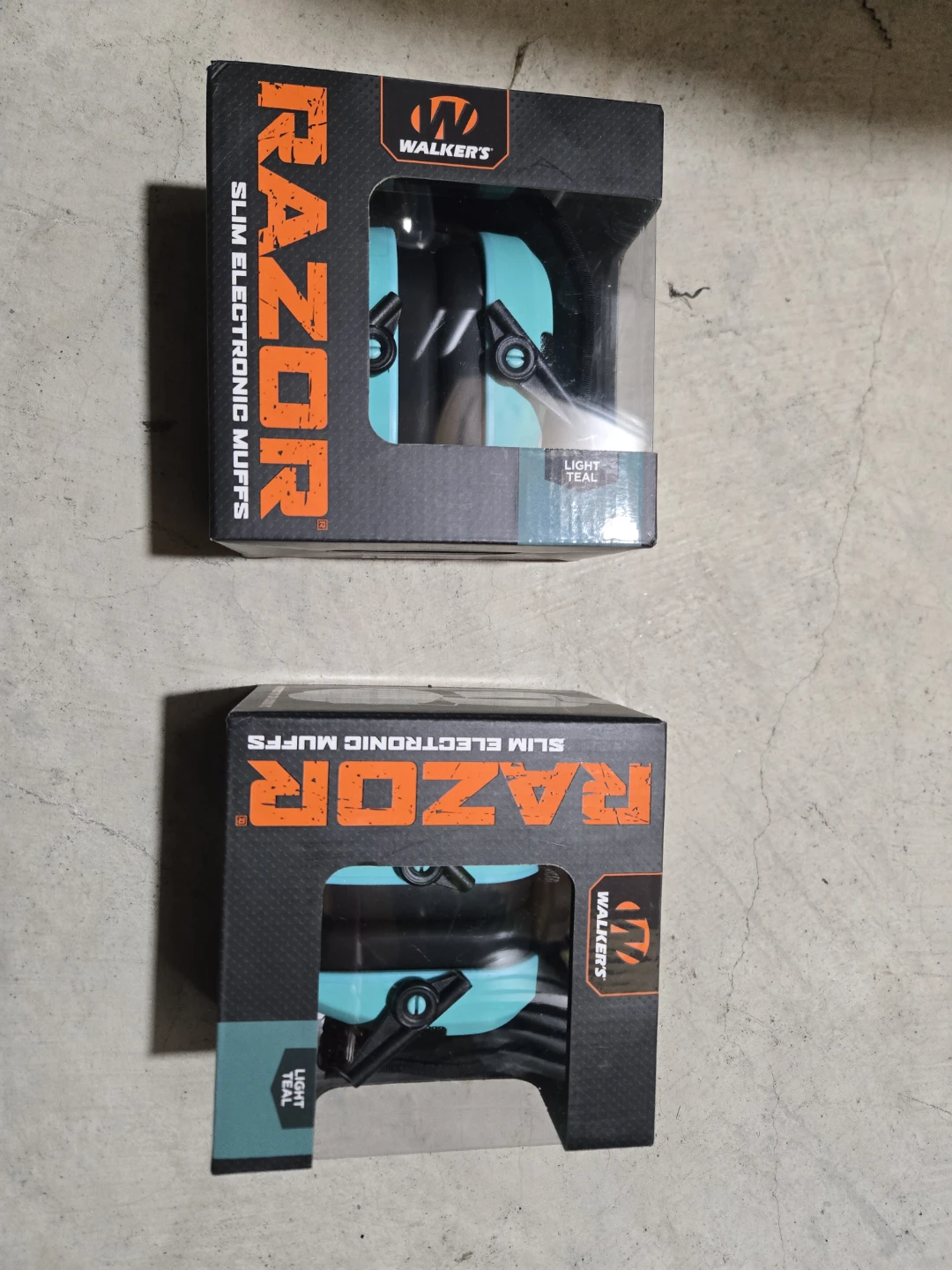 Walker's Razor Slim Electronic Muffs - Light Teal - photo 2