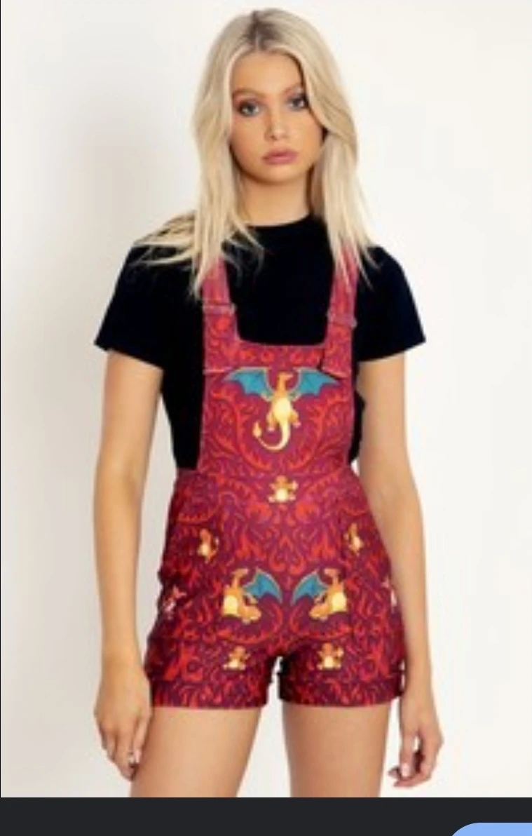 Charmander BlackMilk overalls
