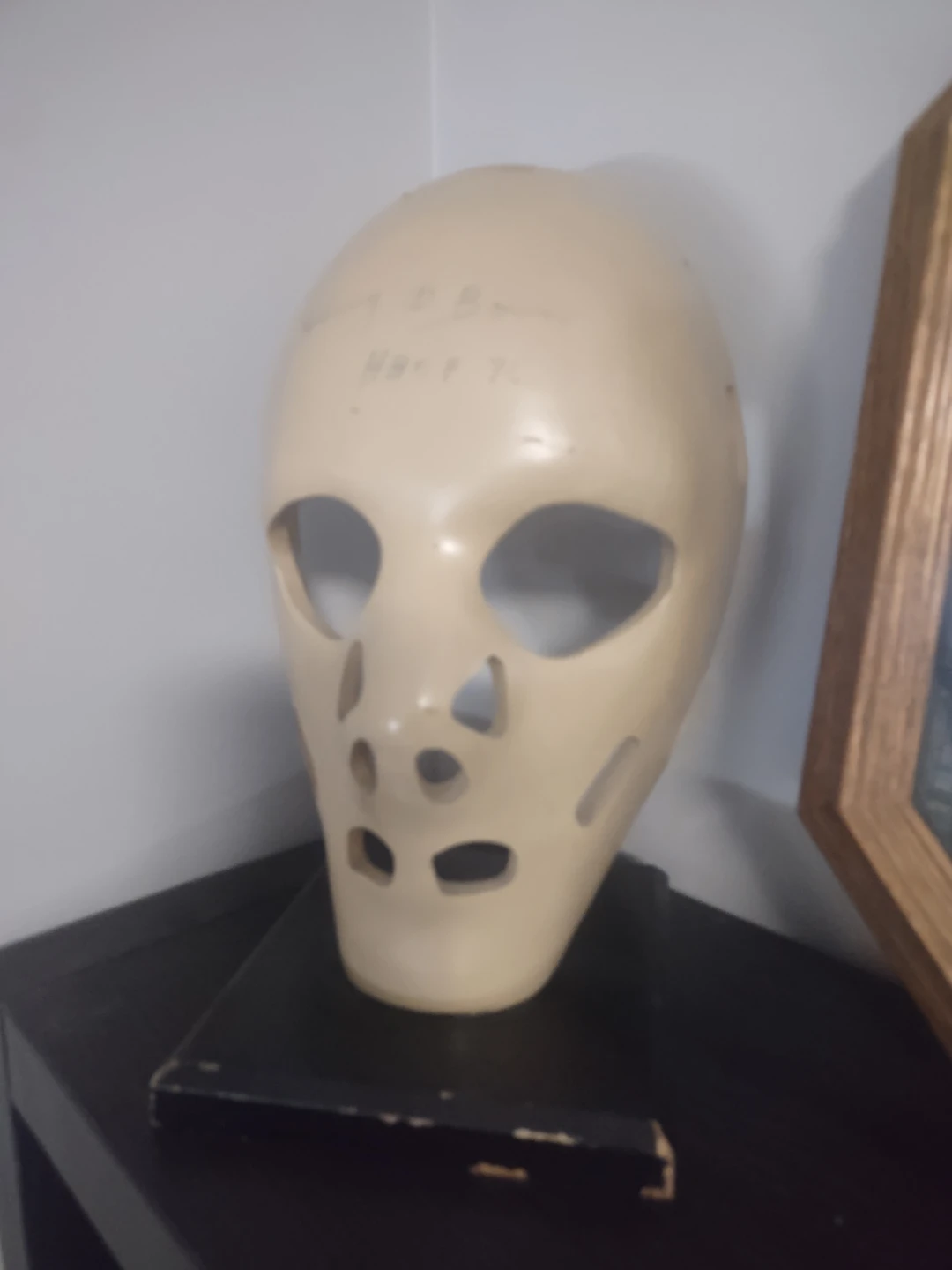 Vintage Hockey Goalie Mask
