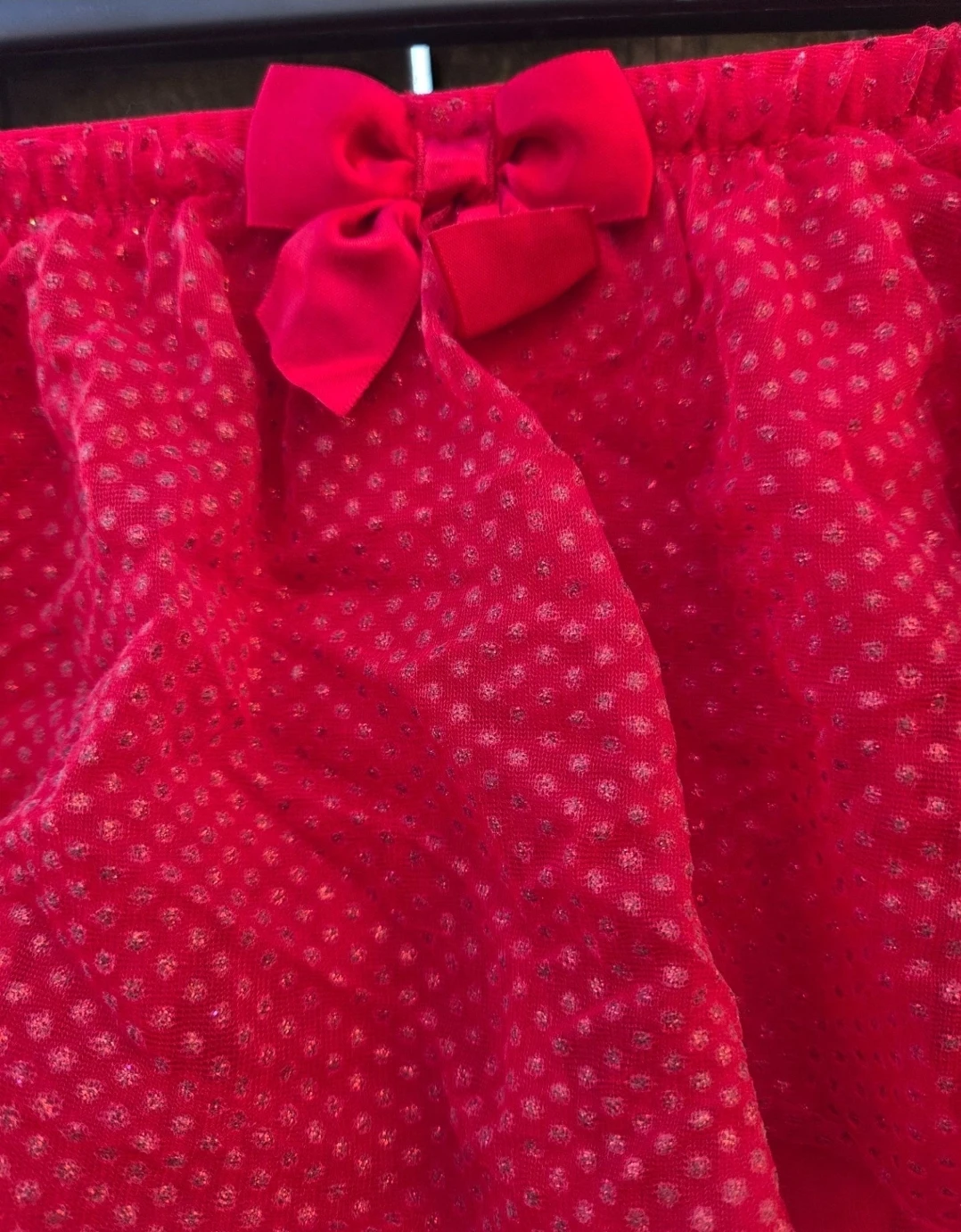 Holiday Time Red Ruffled Skirt - photo 4