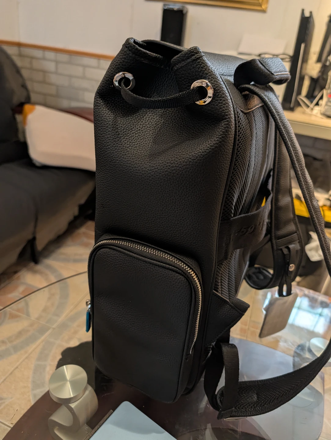 RIMOWA Black Leather Backpack - photo 4