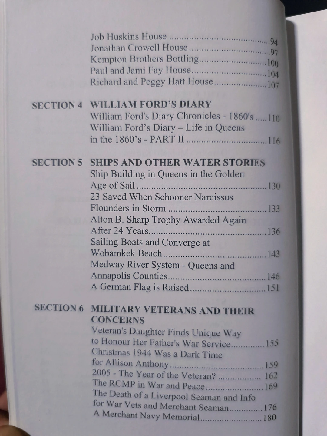 Queens County Nova Scotia Book, softcover, 2006 - photo 4