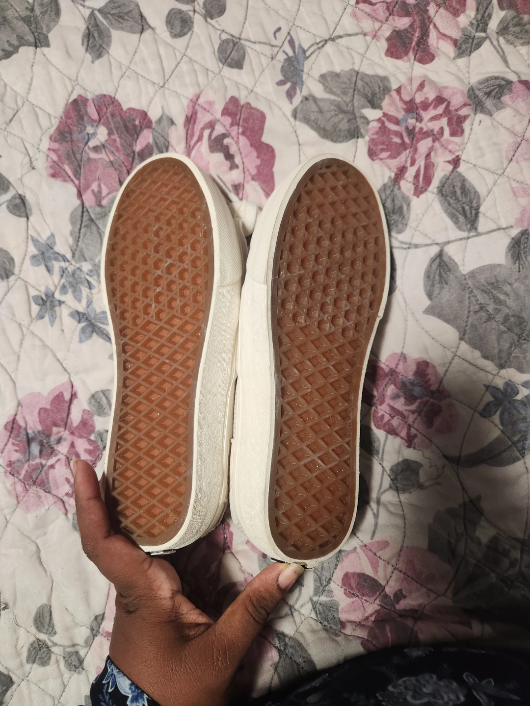Vans Off The Wall Cream Shoes 6.5 firm price - photo 2