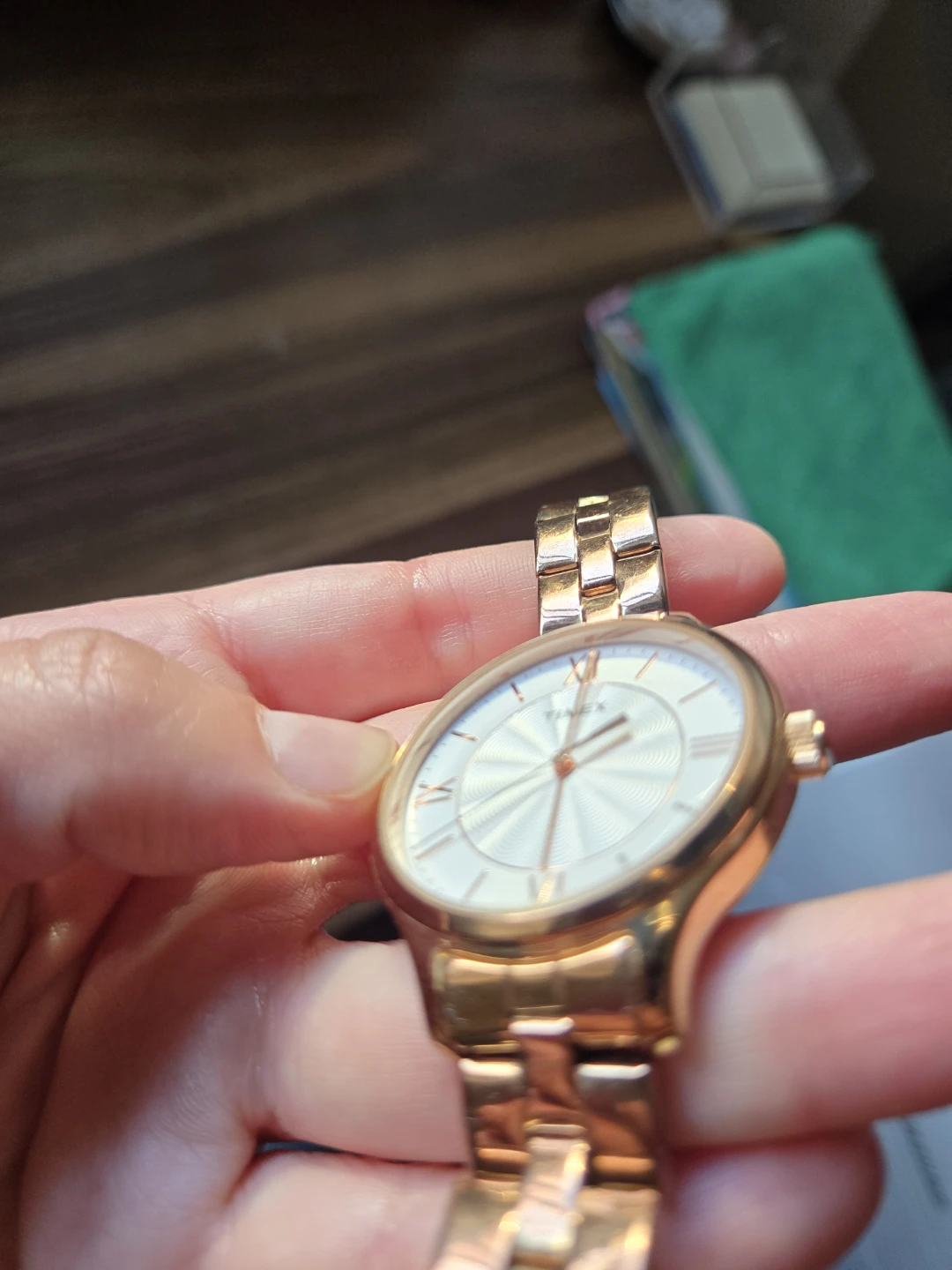 Timex Rose Gold Tone Watch - photo 2