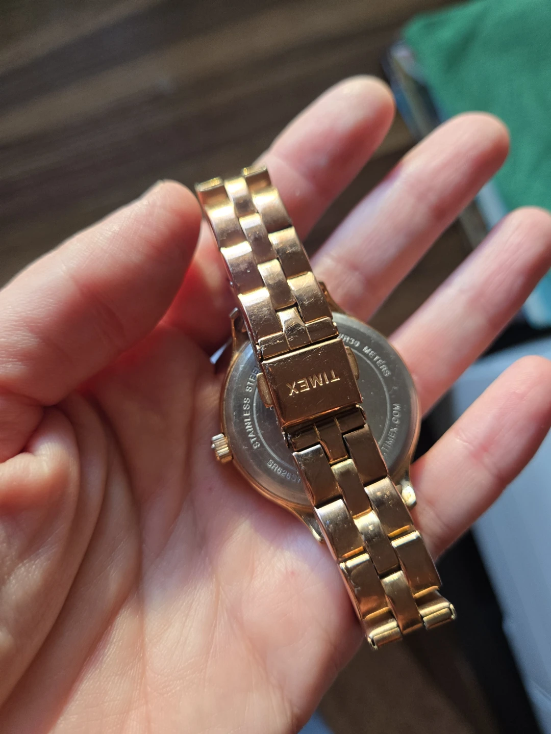 Timex Rose Gold Tone Watch - photo 4